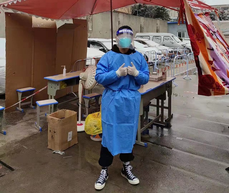 生態(tài)水泥：“疫”路有我 志愿同行——記沖鋒在抗疫一線(xiàn)的志愿者