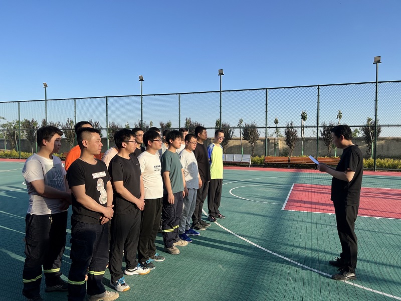 富平公司：迎“五四”籃球賽，展現(xiàn)青春風(fēng)采