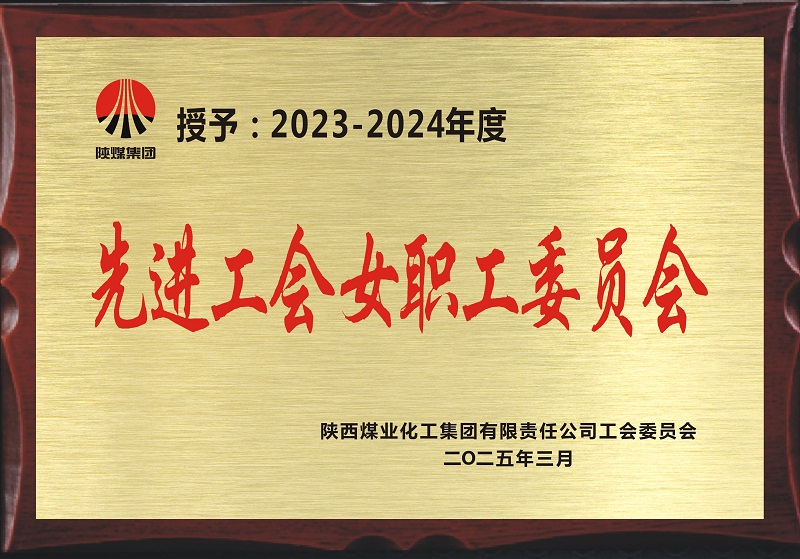 喜訊！公司工會榮獲陜煤集團(tuán)“先進(jìn)工會女職工委員會”榮譽(yù)稱號