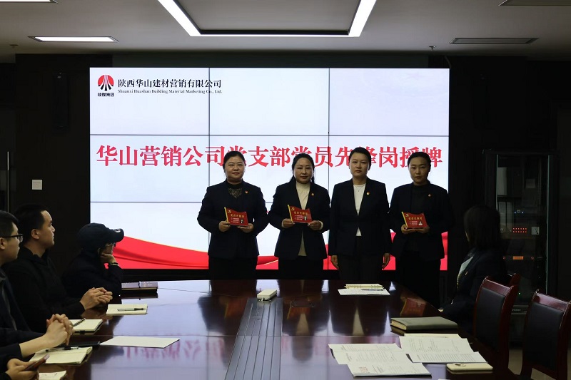 華山營(yíng)銷公司黨支部開展“亮黨員身份 展先鋒形象”主題黨日活動(dòng)