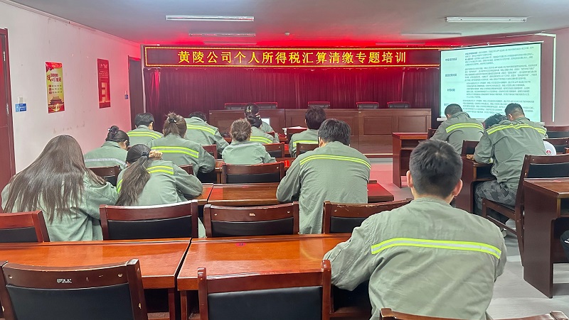 黃陵公司組織開展個(gè)人所得稅專題培訓(xùn)